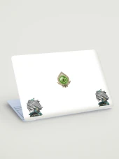 Genshin - Alhaitham 2'li Sticker Seti Parlak Kağıt thumbnail 5