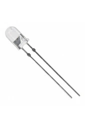 5mm Led Şeffaf Kırmızı 10 Adet thumbnail 1