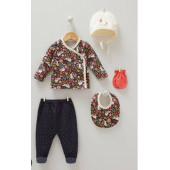 İsabel kids Beş parça Zıbın set - 1
