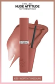L'oreal Paris Infaillible Matte Resistance Likit Mat Ruj - 635 Worth It (Medium) - 1