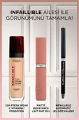 L'oreal Paris Infaillible Matte Resistance Likit Mat Ruj - 635 Worth It (Medium) - 8