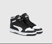 Puma Puma Rebound Layup Sl Puma Black-Puma Wh Erkek Siyah Sneaker 36957301 - 1