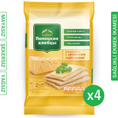 POLOTSKİE HLEBTSY PEYNİR AROMALI Tahıl Gevreği (GEVREK EKMEK) 80g - 4 adet - 1