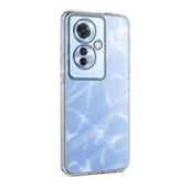 Oppo Reno 11F Kılıf Kamera Korumalı Silikon Şeffaf Arka Kapak - 1