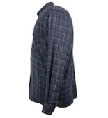 Erkek Büyük Beden 125 Kilo İçin Uygun Pamuklu Uzun Kollu Oduncu Gömlek thumbnail 2