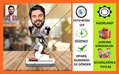 Kareteci Sporcu Karikatür Biblo,Sevgiliye Hediye,Doğum Günü Hed - 1