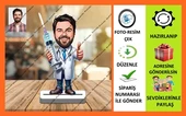 Sağlık Görevlisi Karikatür Biblo,Sevgiliye Hediye,Doğum Günü Hed - 1