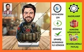 Özel Harekat Uzmanı Karikatür Biblo,Sevgiliye Hediye,Doğum Günü thumbnail 1