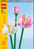 LEGO® Iconic Lotus Çiçekleri 40647 - Dekoratif, Koleksiyonluk ve Sergilenebilir Çiçek Modeli Yapım Seti (220 Parça) - 4
