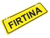 Fırtına Sök-Tak Pratik yeni nesil Sarı Dekor Plaka thumbnail 1