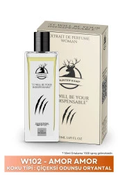 Kadın Parfüm Oryantal Çiçek Woman Eau De Perfume 50 ml  - W102 - 4693 - 3