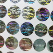 560 Adet 20mm Hologramlı Garanti Etiketi Seri Numaralı - 3