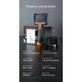 Endüstriyel Endoskop 10 Metre Yılan Kamera 4.3 Inç IPS Ekran IP67 Su Geçirmez Kamera HD1080P 8mm Lens (Araba- Boru Kanalizasyon Inceleme Kamerası) - 5