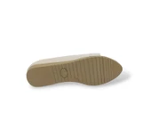 Zerhan 3059 Kadın Krem Tokalı Pırıltılı Babet Ayakkabı thumbnail 5