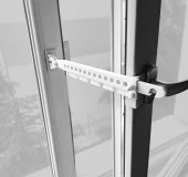 5 Adet Ayarlanabilir Plastik Pencere Kolu Kapı Cam Aralama Stoperi Kolu Tutucu Tutacağı Durdurucu Tamponu - 1