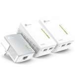 TP-Link TL-WPA4220T KIT 300 Mbps 2.4 Ghz Menzil Genişletici Powerline Kiti 3'lü - 1