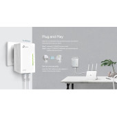TP-Link TL-WPA4220T KIT 300 Mbps 2.4 Ghz Menzil Genişletici Powerline Kiti 3'lü - 11