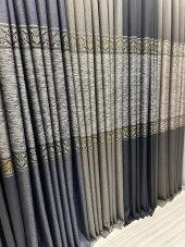 NİVEMESHOME LİKYA FT632120 V-5302 TOPRAK 1/3 SIK PİLELİ FON PERDE APM - 8