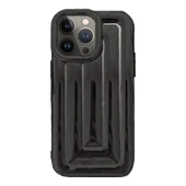 iPhone 13 Pro Rudra Seri Labirent Desen 3D Metalik Silikon Kapak - 11