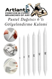 Karakalem Eskiz Çizim Seti Durolit Seti 50x70 cm 1 Paket Pastel Dağıtıcı Kalem Resim Kağıdı Dereceli Kalem Seti Hamur Silgi Sınav Silgisi thumbnail 7