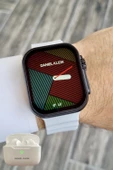 Daniel Klein DK1ISTE1164 Android/ios Uyumlu Arama Özellikli Gri Renk Kordonlu Akıllı Kol Saati ve Bluetooth Kulaklık - 1