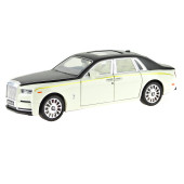 1:20 Ölçek Die-cast model Süper lüx Araba Metal Işıklı 26Cm Siyah - 1