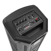 AKTİF SEYYAR ANFİ UHF EL MİKROFONLU 2X17CM 30W BT/USB/SD/AUX/FM LEDLİ MİKADO MD-833KP - 3