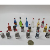 minyatür 20 şişe karışık set - 1