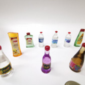 minyatür bebek evi aksesuarı 12 li set - 3