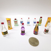 minyatür bebek evi aksesuarı 12 li set - 5