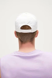 Bad Bear Logo Cap Off-White Beyaz Unisex Şapka - 3