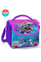 Coral High Thermo Beslenme Çantası Pembe Kaplumbağa Desenli 11756 - 1