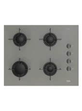 Beko BOCD T 6510 EG Gri Cam Ankastre Ocak - 1