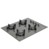 Beko BOCD T 6510 EG Gri Cam Ankastre Ocak - 2