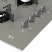 Beko BOCD T 6510 EG Gri Cam Ankastre Ocak - 4