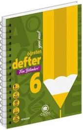 6. Sınıf Fen Bilimleri Okula Yardımcı Öğreten Defter Çanta Yayınları - 1