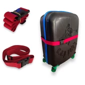 Premium Bordo Renk Valiz Kemeri - 1