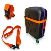 Premium  Portakal Renk Valiz Kemeri 3 adet thumbnail 1