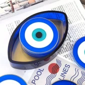 Göz Stant Nazar Değmesin Muhabbete Epoksi Reçine Silikon Kalıp-Kod:1010-A thumbnail 6