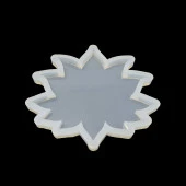 Bardak Altı Reçine Epoksi Kalıp - Yaprak - Küçük - B10 thumbnail 1