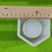 Bardak Reçine Epoksi ve Beton Kalıbı - Altıgen -Kod:929 - 1