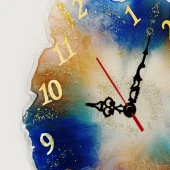 Saat, Sehpa ve Tepsi Reçine Epoksi Kalıbı 43 cm - 806 - T1 thumbnail 5