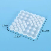 Bardak Altı Desenli Reçine Epoksi ve Beton Kalıbı -Kod:167 - 3