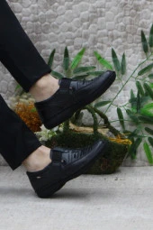 Mehmet Mete 2115 Siyah Alme Comfort İç Ve Dış Hakiki Deri Erkek Ayakkabı thumbnail 5