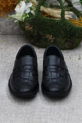 Mehmet Mete 2115 Siyah Alme Comfort İç Ve Dış Hakiki Deri Erkek Ayakkabı thumbnail 6