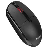 EVEREST SMW-86 USB SIYAH 2.4GHZ KABLOSUZ MOUSE - 1