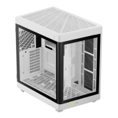 GAMDIAS NESO P1, Tempered Glass, 850W, 80+Bronze, ATX, White Edition, GAMING KASA - 2