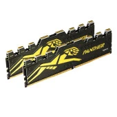 Apacer  Panther Black-Gold 32GB 2x16GB 3200Mhz CL16 DDR4 Gaming Ram AH4U32G32C28Y7GAA-2 thumbnail 1
