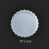 Dalgali Bardak Altı -Epoksi,Mum,Sabun ve Beton Kalıbı -Kod:231 thumbnail 1