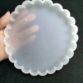 Dalgali Bardak Altı -Epoksi,Mum,Sabun ve Beton Kalıbı -Kod:231 thumbnail 2